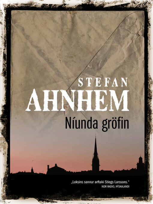 Upplýsingar um Níunda gröfin eftir Stefan Ahnhem - Til útláns